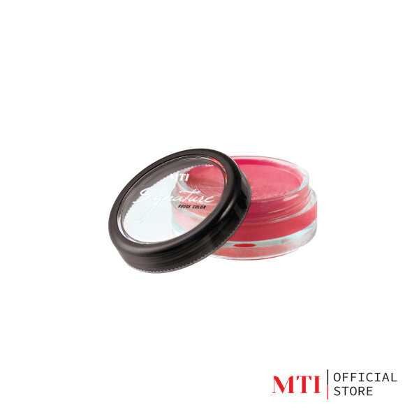 MTI รูจ คัลเลอร์ บลัชออนเนื้อครีม ติดทน ใช้เกลี่ยบนแก้มหลังรองพื้น แล้วทาทับด้วยแป้งฝุ่นหรือแป้งเค้ก