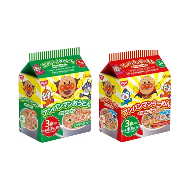 บะหมี่กึ่งสำเร็จรูปเด็ก ปลอดผงชูรส นำเข้าจากญี่ปุ่น แบรนด์ Nissin