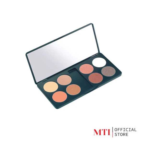 MTI อายแชโดว์พาเลทท์  อายแชโดว์เปี่ยมคุณภาพ เนื้อเกลี่ยง่าย เรียบเนียน ติดทน
