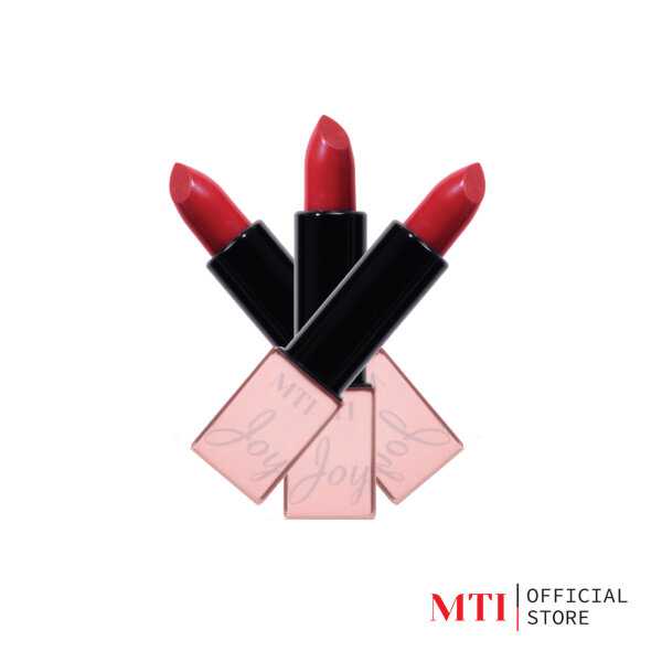 MTI ลิปสติกจอย เนื้อครีมเนียนนุ่ม ติดทน MTI N'JOY ULTRA FIX LIPSTICK จอย อัลตร้า ฟิค ลิปสติก ใหม่
