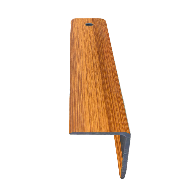 ตัวจบครอบฉากเก็บมุมพีวีซี CONNER035-1 สีสักทอง GLODEN TEAK | อุปกรณ์จบงานพื้น | DECORFlooring
