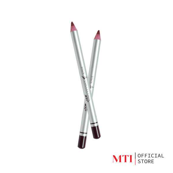 MTI ดินสอเขียนคิ้ว-ไลเนอร์ เนื้อครีมนุ่มสำหรับเขียนคิ้ว และขอบตา เนื้อแป้งนุ่มเบา สีน้ำตาลเข้ม