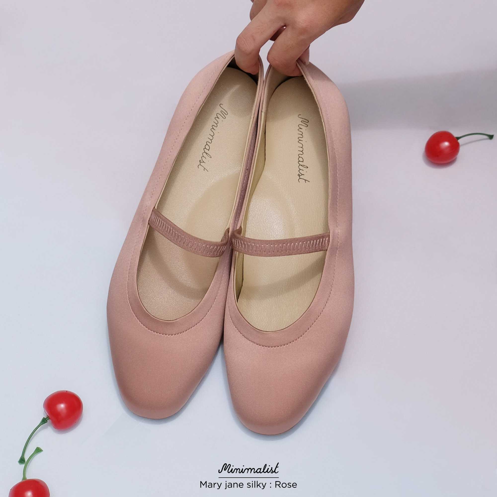 Mary jane silky in rose