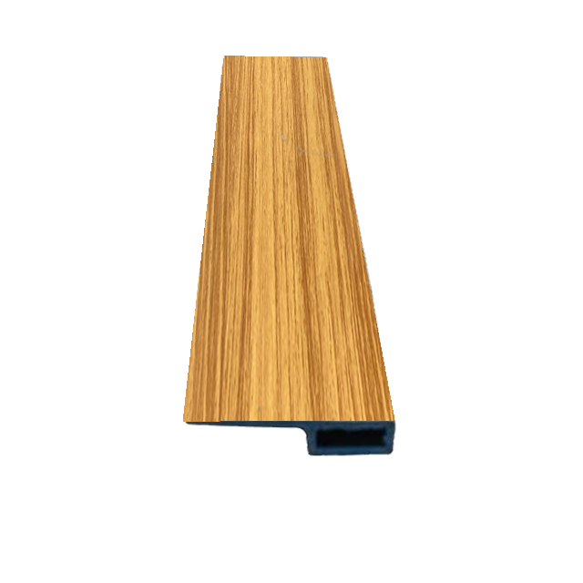 ตัวจบเก็บขอบพื้นพีวีซี EDGE025 สีโอ๊ค OAK  | อุปกรณ์จบงานพื้น | DECORFlooring