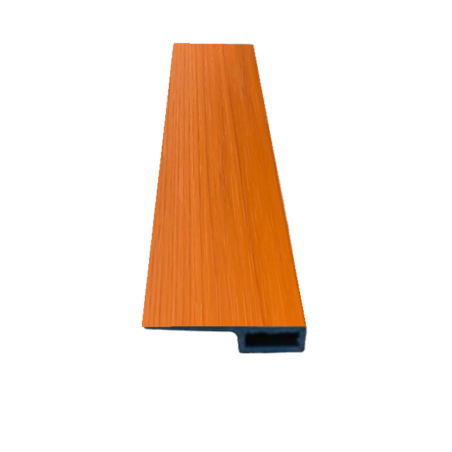 ตัวจบเก็บขอบพื้นพีวีซี EDGE033  สีเชอรี่ CHERRY | อุปกรณ์จบงานพื้น | DECORFlooring