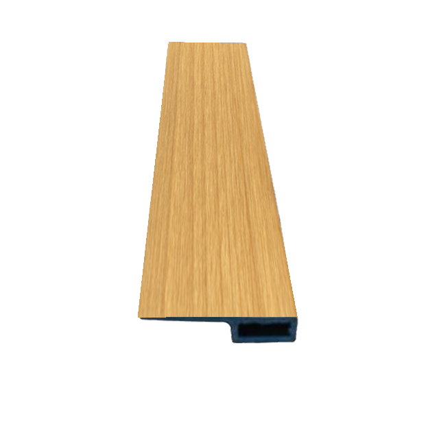 ตัวจบเก็บขอบพื้นพีวีซี EDGE048  สีเมเปิล MAPLE  | อุปกรณ์จบงานพื้น | DECORFlooring