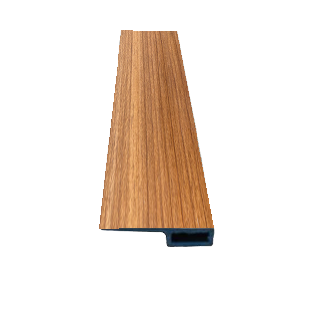 ตัวจบเก็บขอบพื้นพีวีซี EDGE300  สีเกาลัด CHESTNUT | อุปกรณ์จบงานพื้น | DECORFlooring