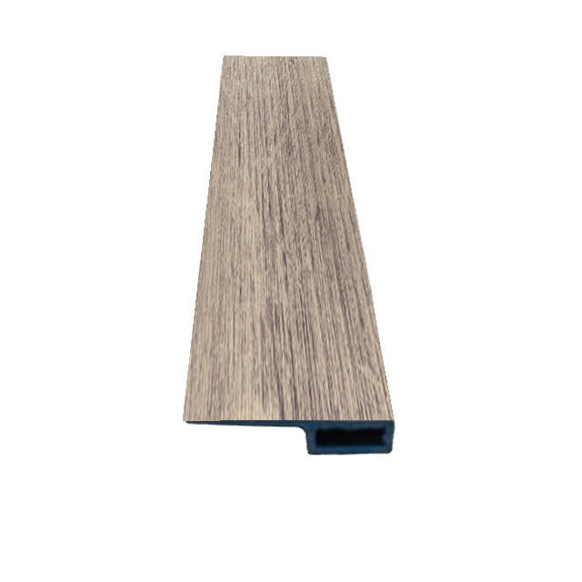 ตัวจบเก็บขอบพื้นพีวีซี EDGE306  สีเทาอ่อน DARK GREY ASH | อุปกรณ์จบงานพื้น | DECORFlooring