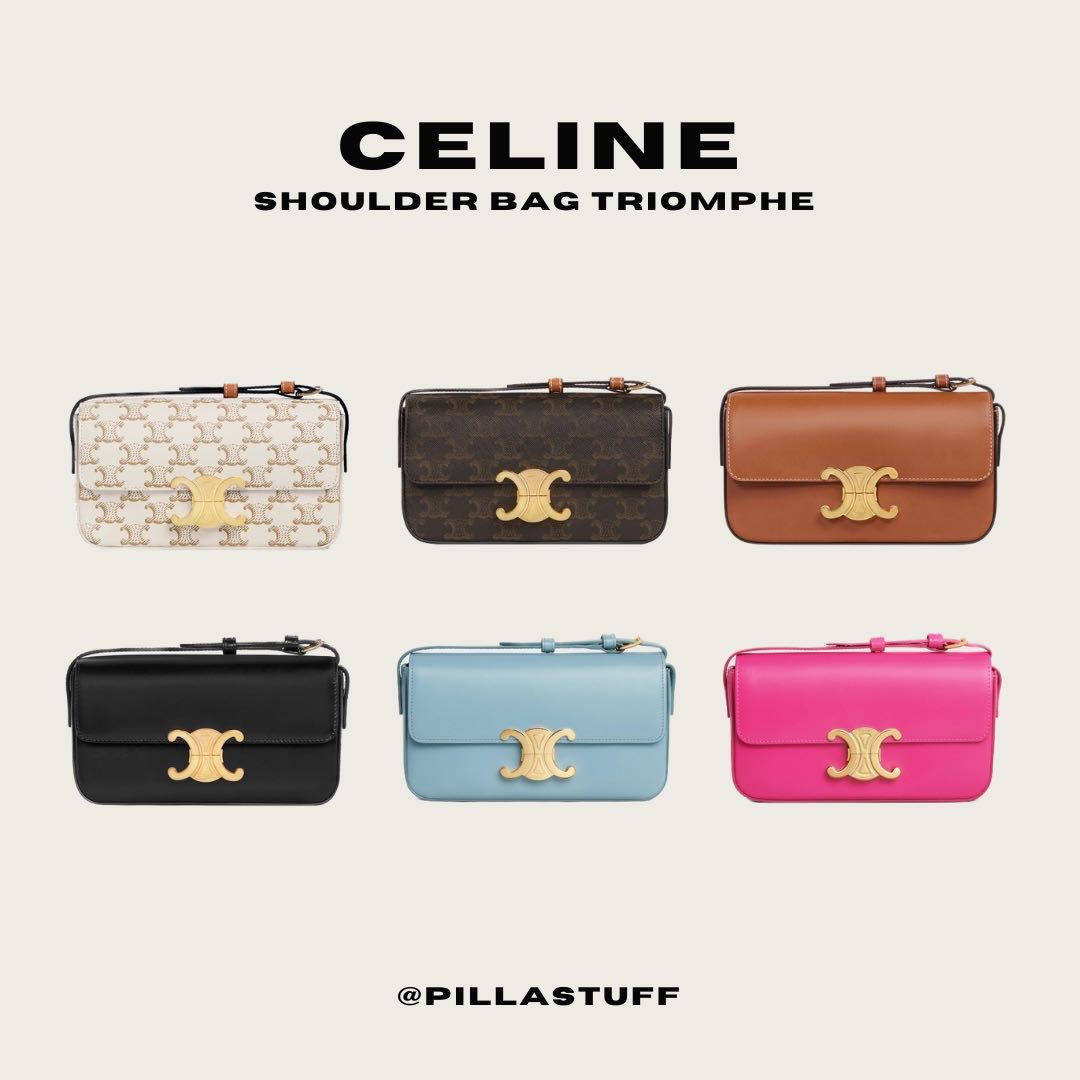 แท้100%🔥 Celine Triomphe Shoulder Bag