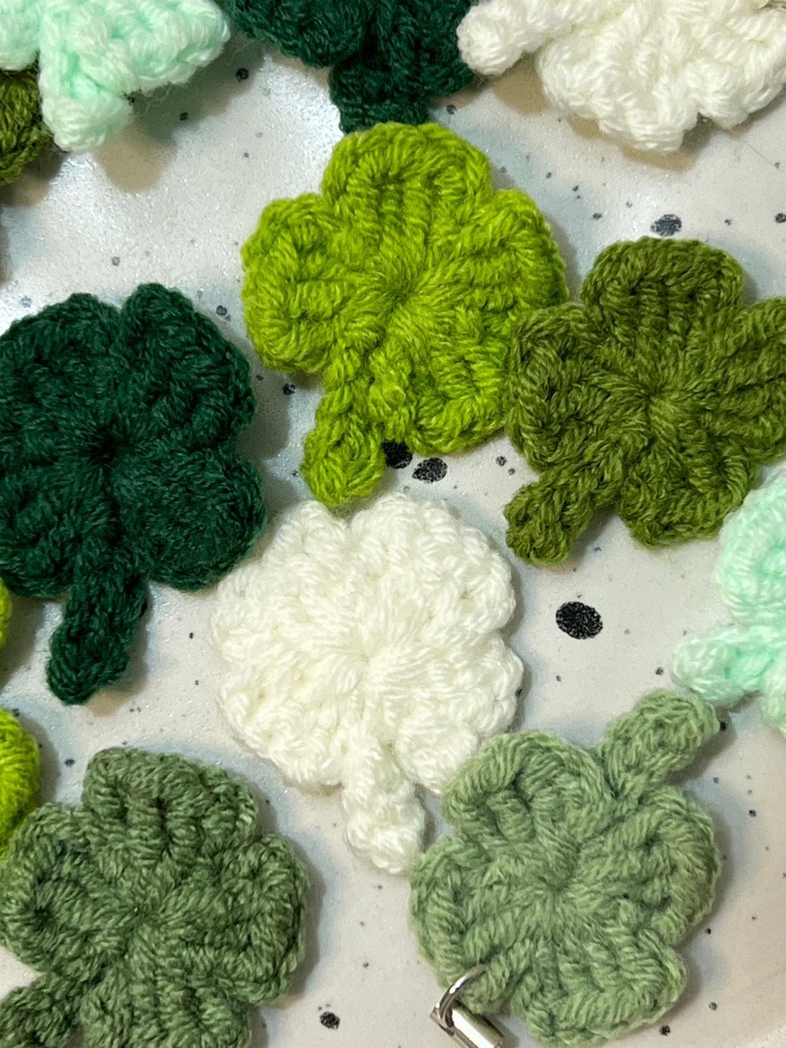 Lucky clover keychain 
