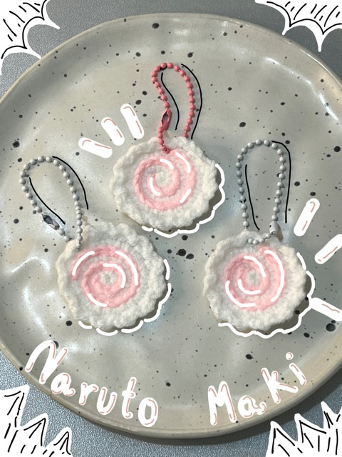 Narutomaki Keychain 🍥