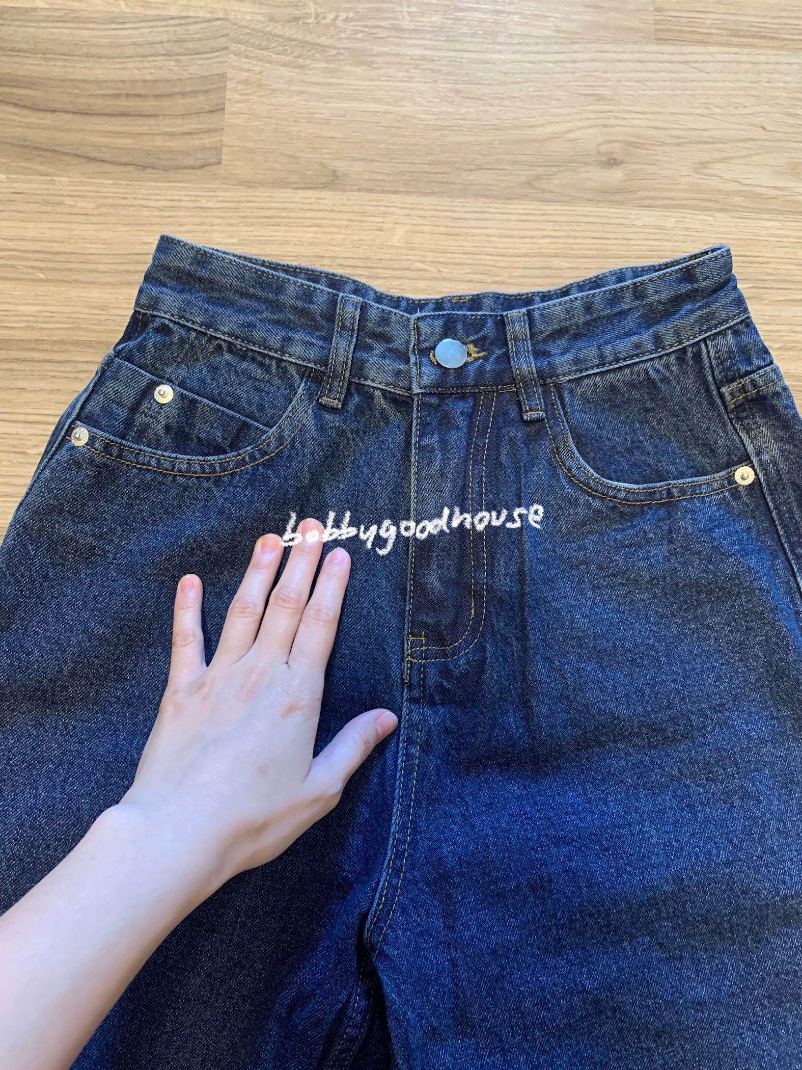 (พร้อมส่ง) BLUE MAX JEANS sizeS