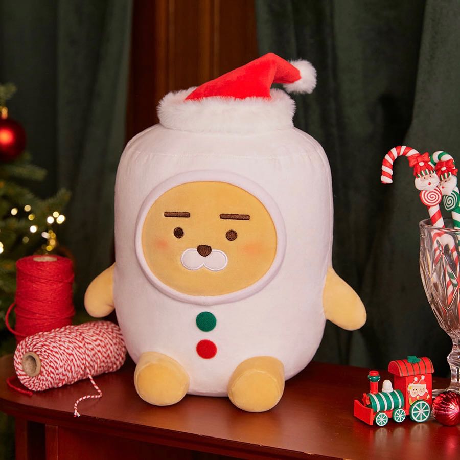 (พร้อมส่ง) Kakao friends Xmas Ryan ตุ๊กตา