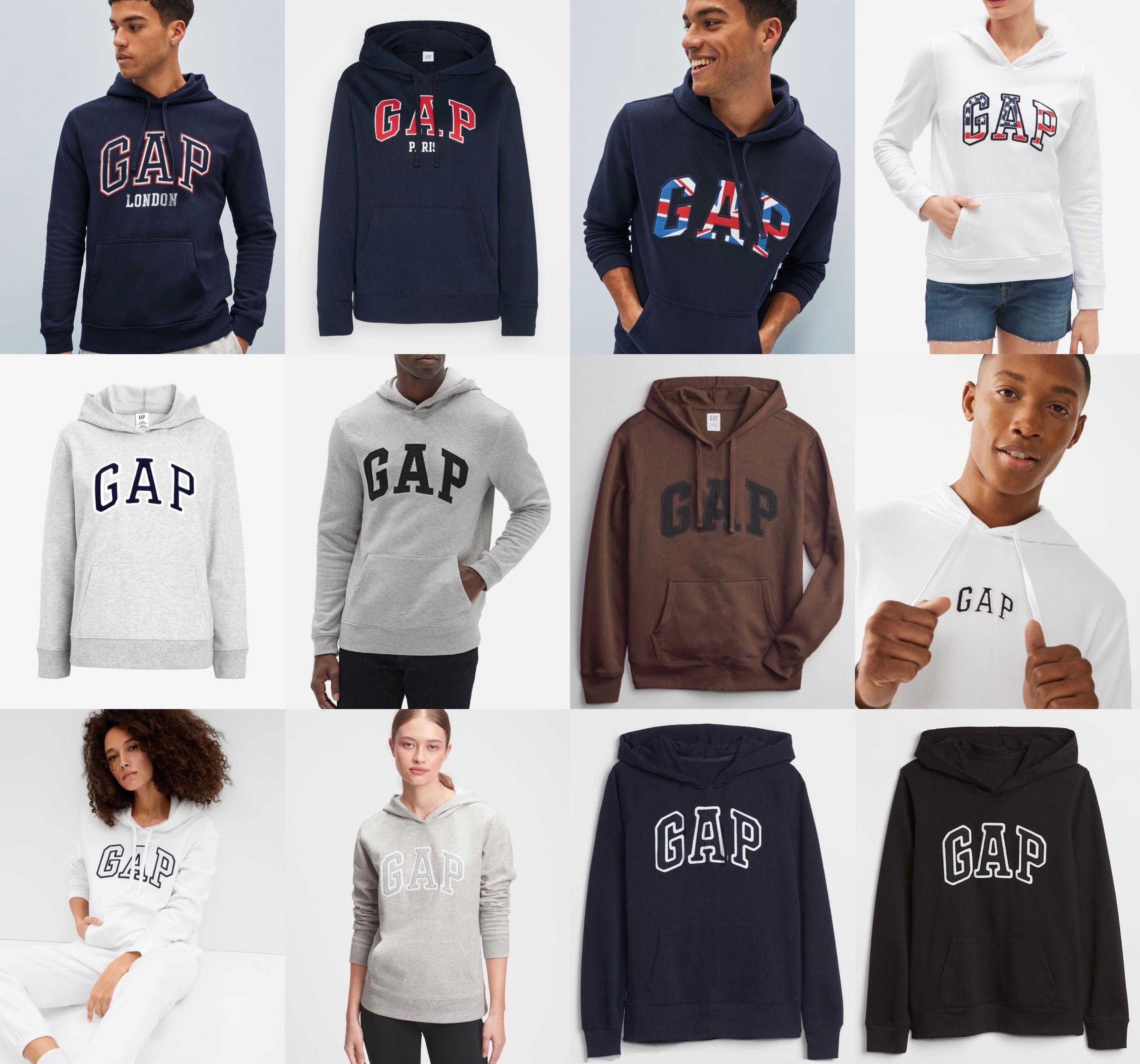 GAP HOODIE SALE 40%