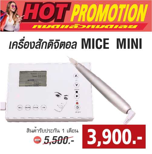 เครื่องสัก Digital Mice mini โปรราคาพิเศษ(หมดแล้วหมดเลย) เพียง 3900.-