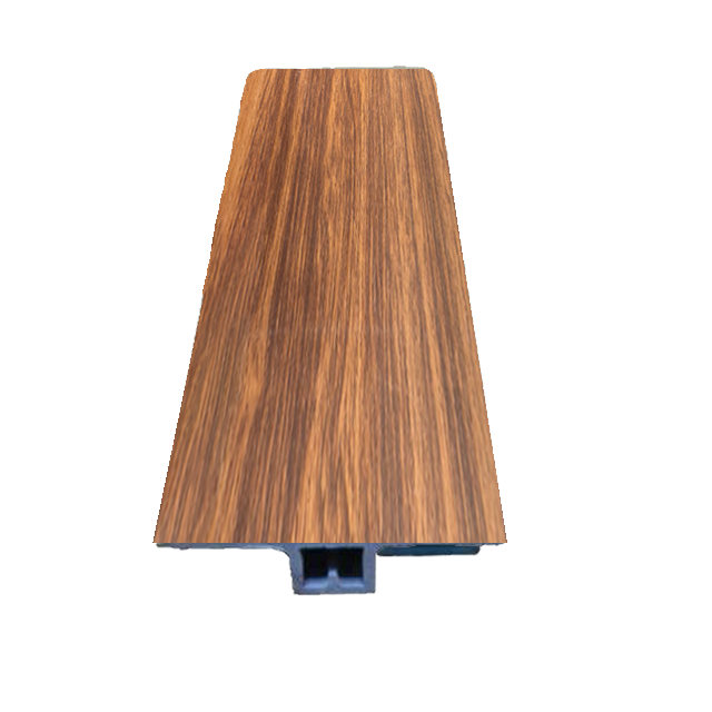 ตัวจบพื้นระดับเดียวกันพีวีซี JOINT028 สีวอลนัท WALNUT | อุปกรณ์จบงานพื้น | DECORFlooring