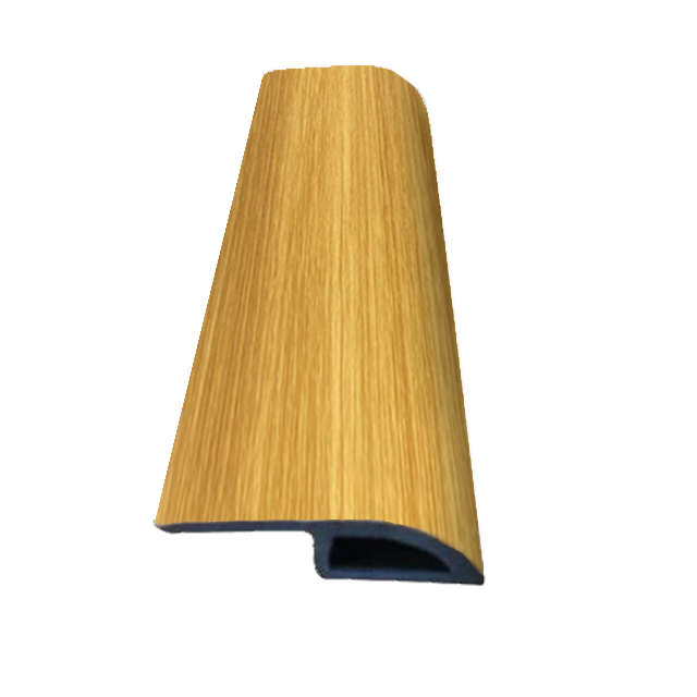 ตัวจบพื้นต่างระดับพีวีซี TRANS027 สีโอ๊คสีทอง GLODEN OAK | อุปกรณ์จบงานพื้น | DECORFlooring