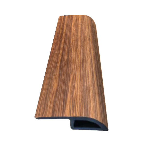 ตัวจบพื้นต่างระดับพีวีซี TRANS028 สีวอลนัท WALNUT | อุปกรณ์จบงานพื้น | DECORFlooring