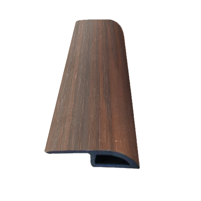 ตัวจบพื้นต่างระดับพีวีซี TRANS038 สีเม็ดมะขาม TAMARIND | อุปกรณ์จบงานพื้น | DECORFlooring