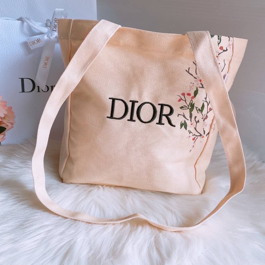 Dior Canvas Tote Bag Mother s Day Collection LINE SHOPPING