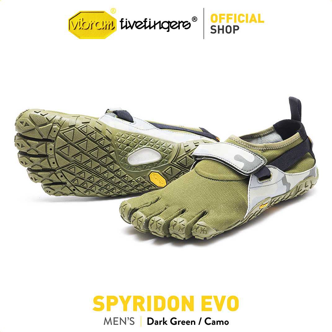 Vibram Fivefingers รองเท้าผู้ชาย รุ่น Spyridon Evo (Dark Green / Camo)