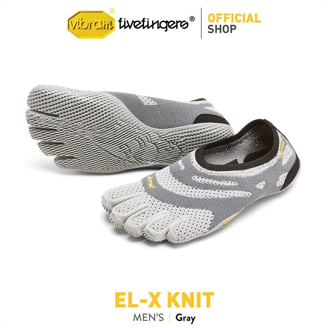 Vibram Fivefingers รองเท้าผู้ชาย รุ่น EL-X Knit (Gray)