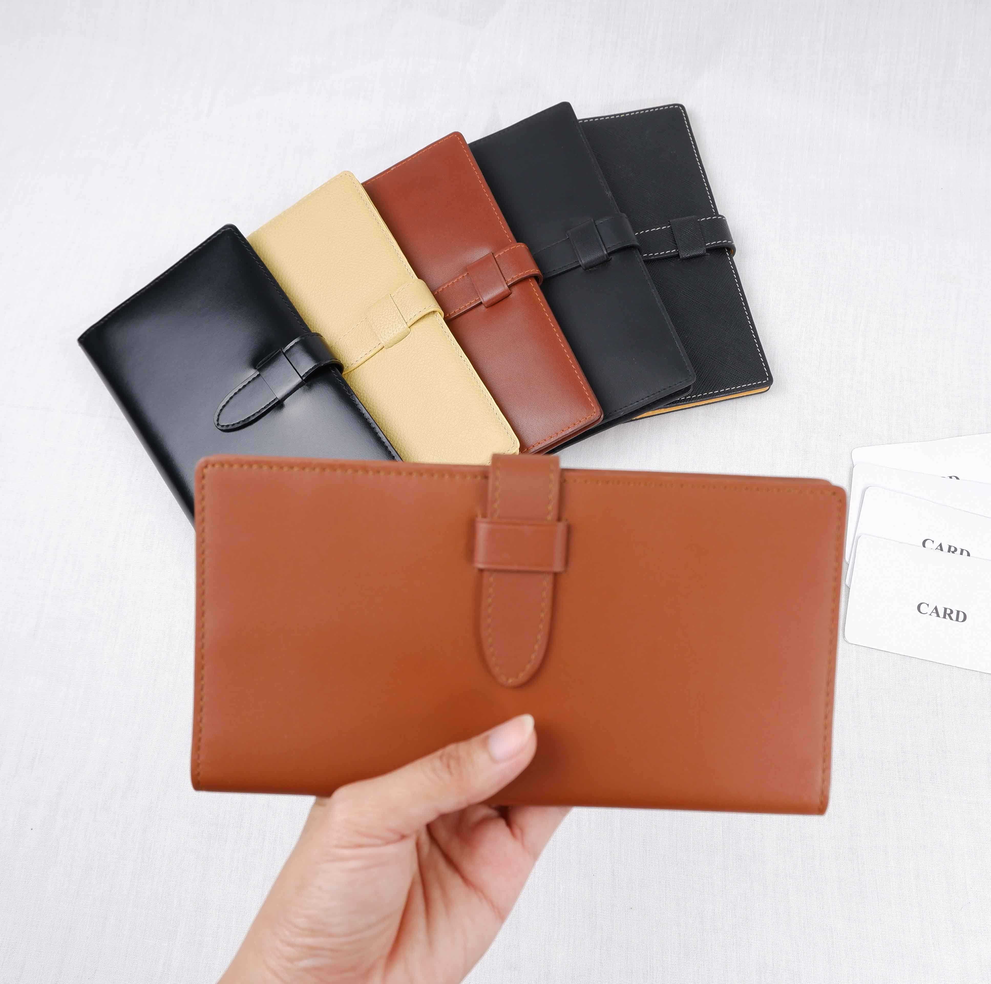 Long wallet belt - กระเป๋าสตางค์หนังแท้ ใบยาว เข็มขัดแบบสอด