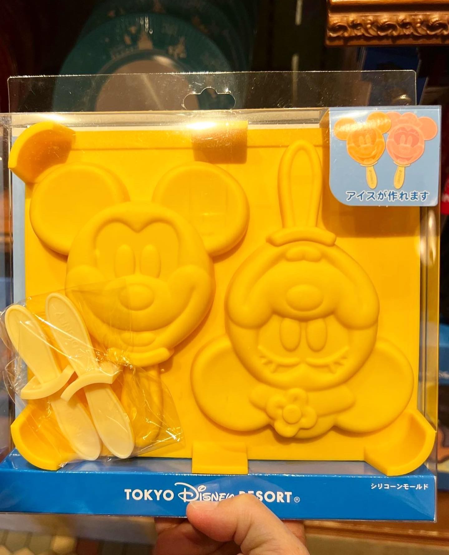 Tokyo Disneyland  Micky & Minnie Ice Bar Silicone Mole  ทำง่ายมากๆ ค่ะ