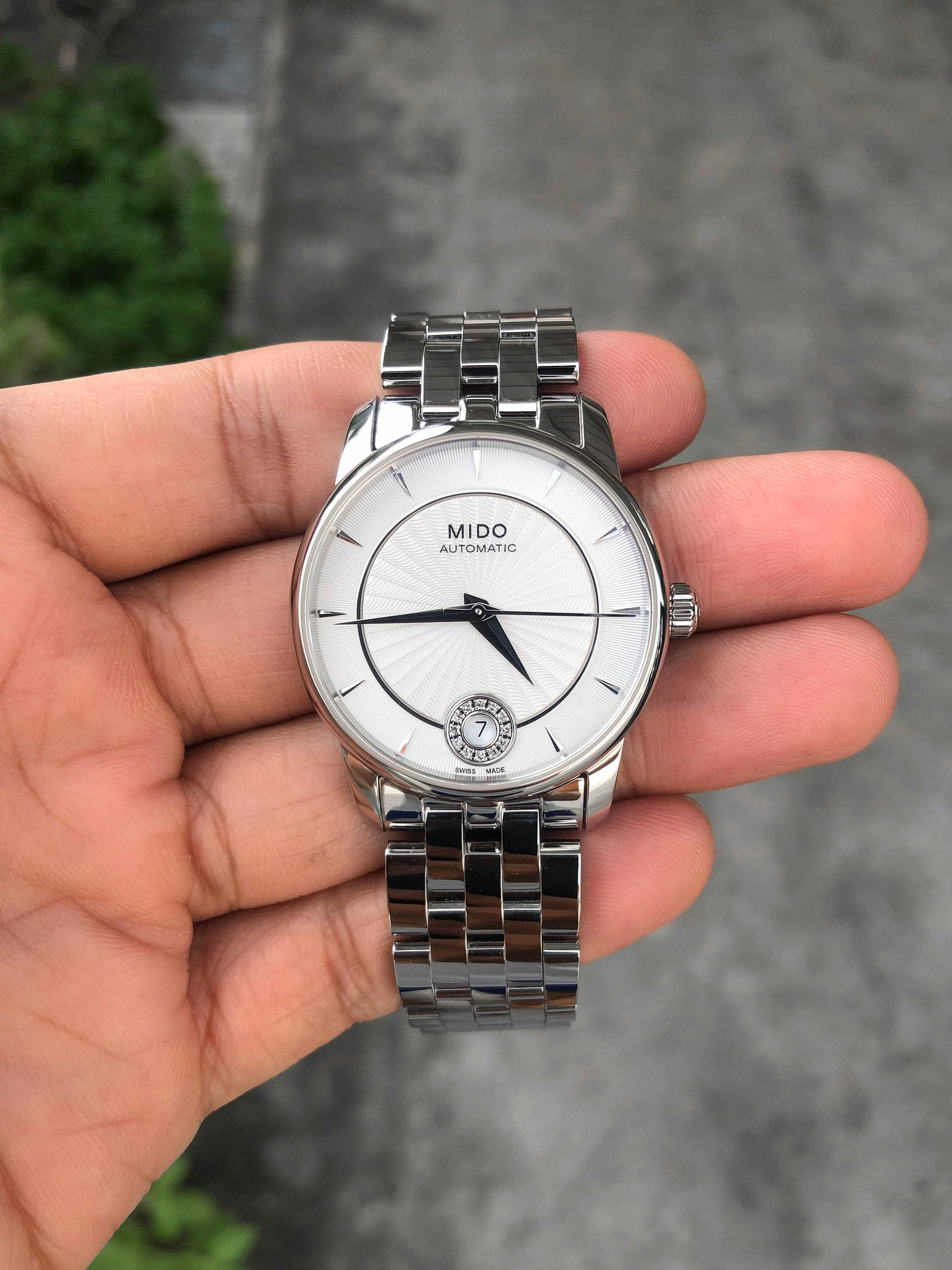 Mido Baroncelli Automatic Boy Size Diamond Carliber 80