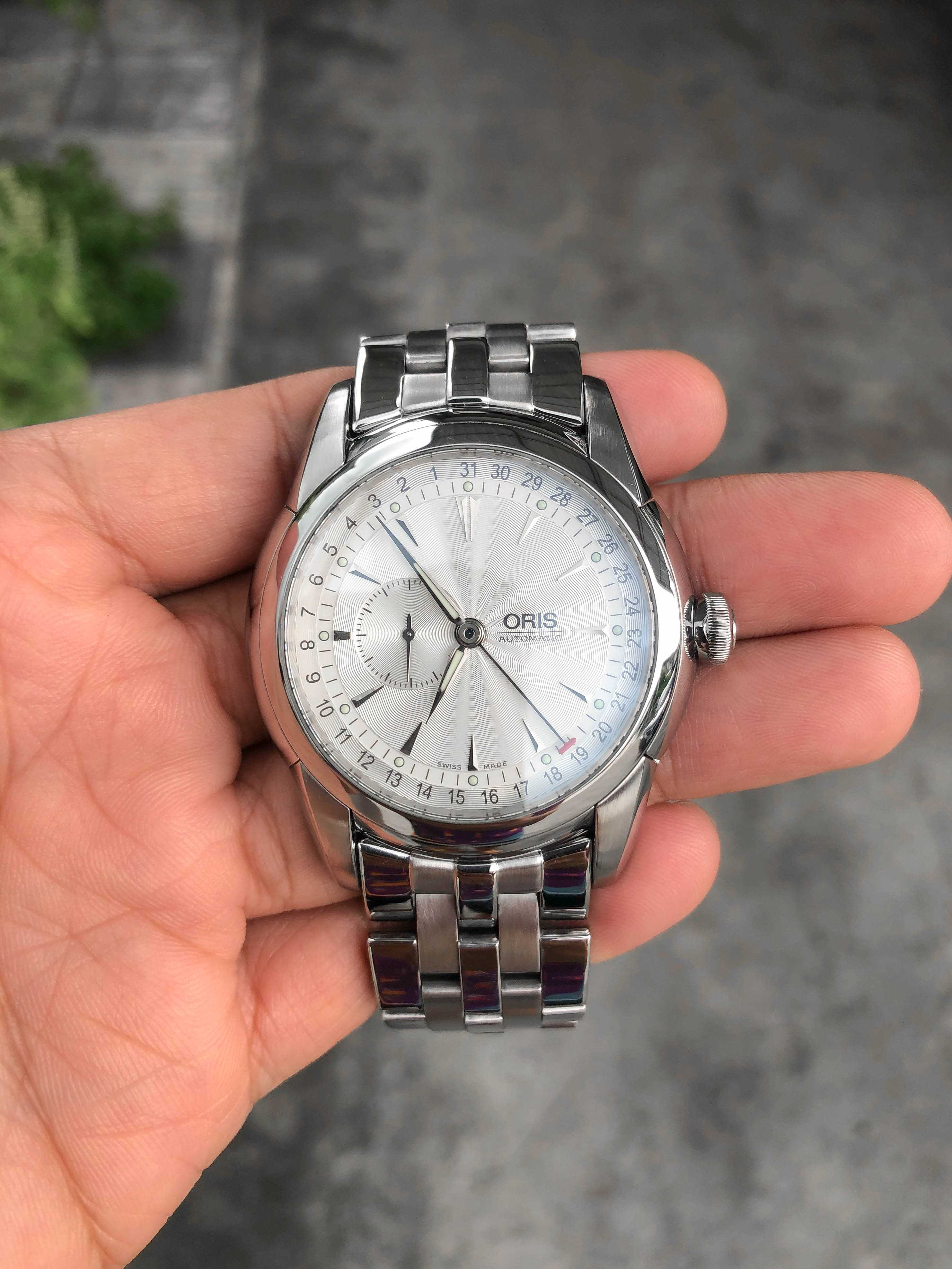 Oris Artelier Pointer Date Small Second Automatic King Size