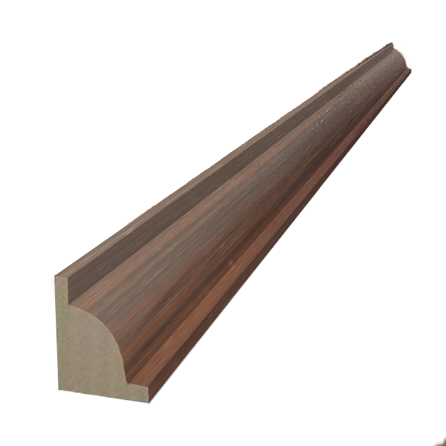 ลูกบัวพีวีชี QUART038 สีเม็ดมะขาม TAMARIND  | อุปกรณ์จบงานพื้น | DECORFlooring