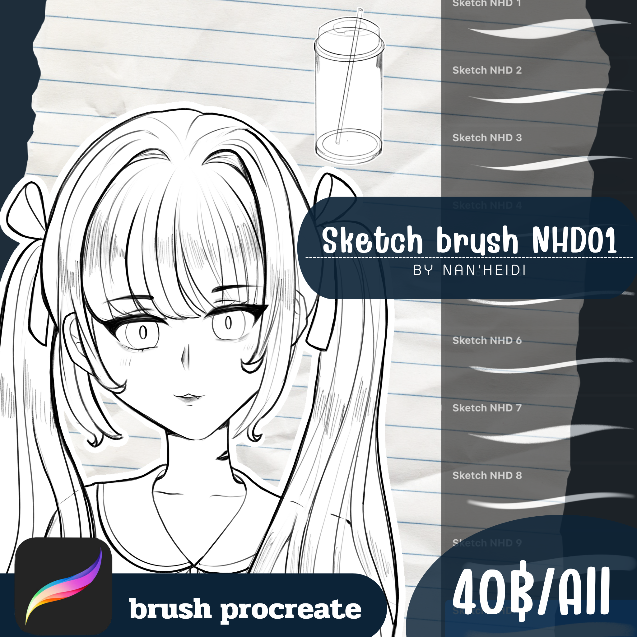Sketch Brush NHD01 B15