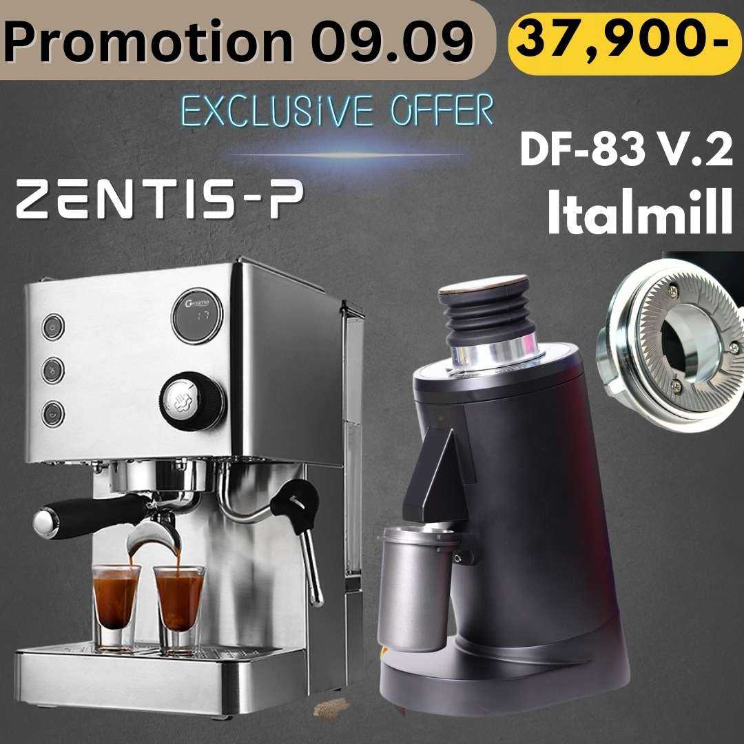 Pro 09.09 # Zentis P + DF-83 V.2 เฟืองบด Italmill