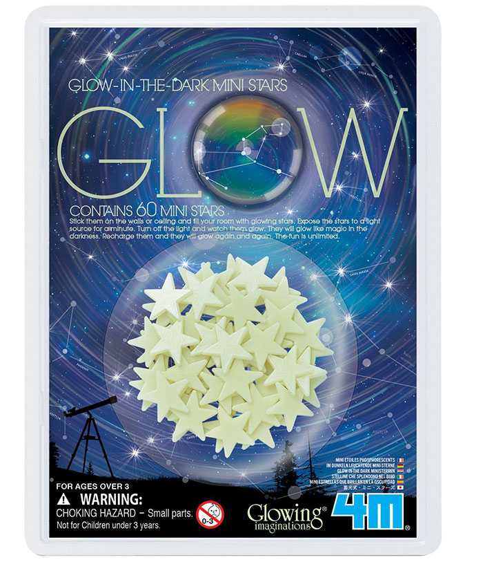 #Sale4M Glow in the dark mini star 60pcs.