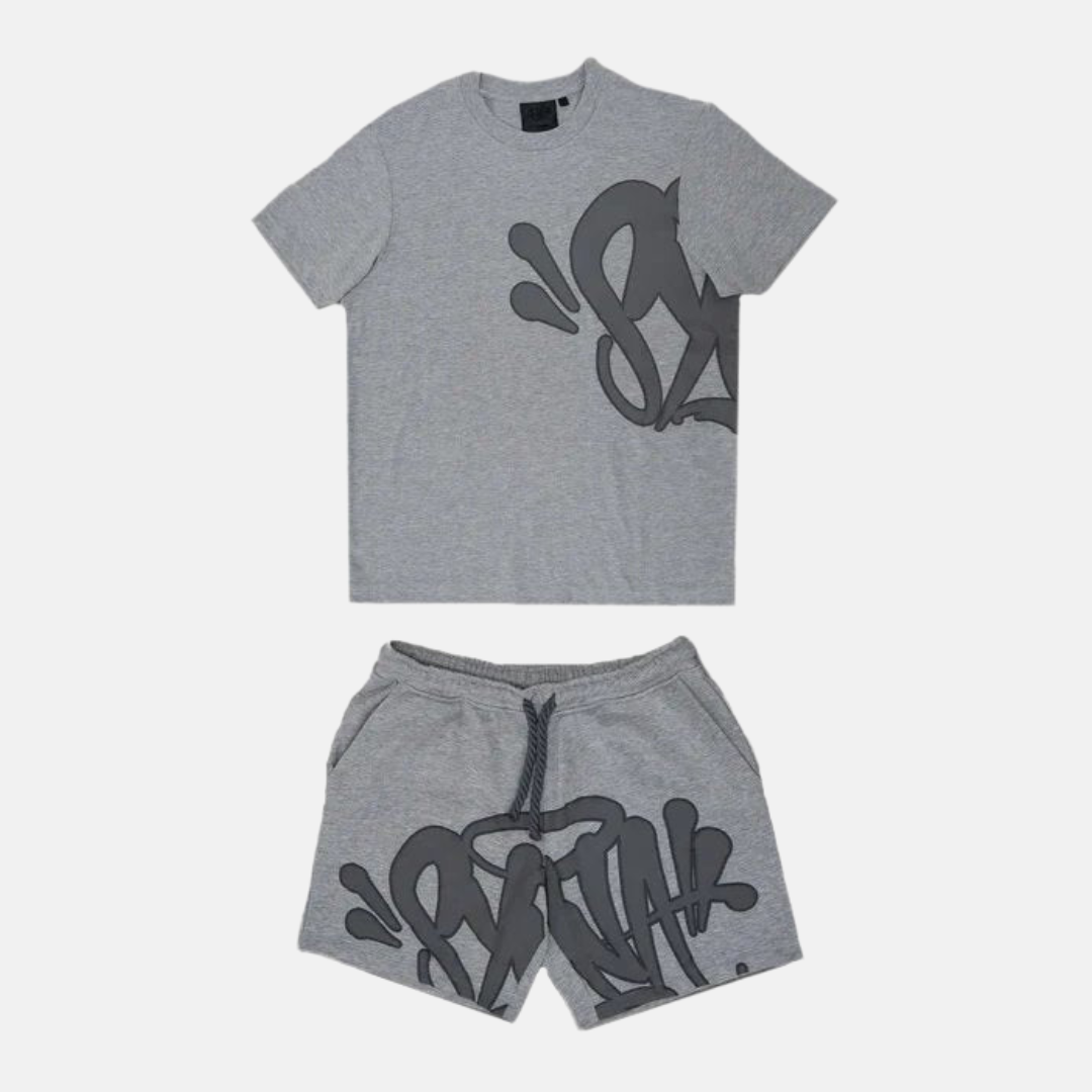 Syna World Grey Logo Set