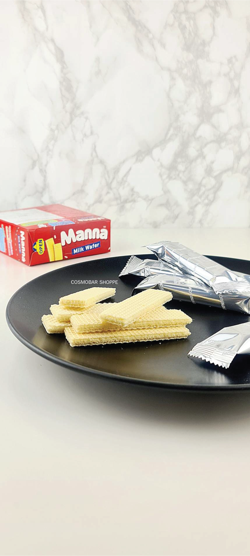 [หมดอายุ 01/06/24] อร่อยมาก! เวเฟอร์-ไส้ครีม-รสนม-เพื่อสุขภาพ! 35g.