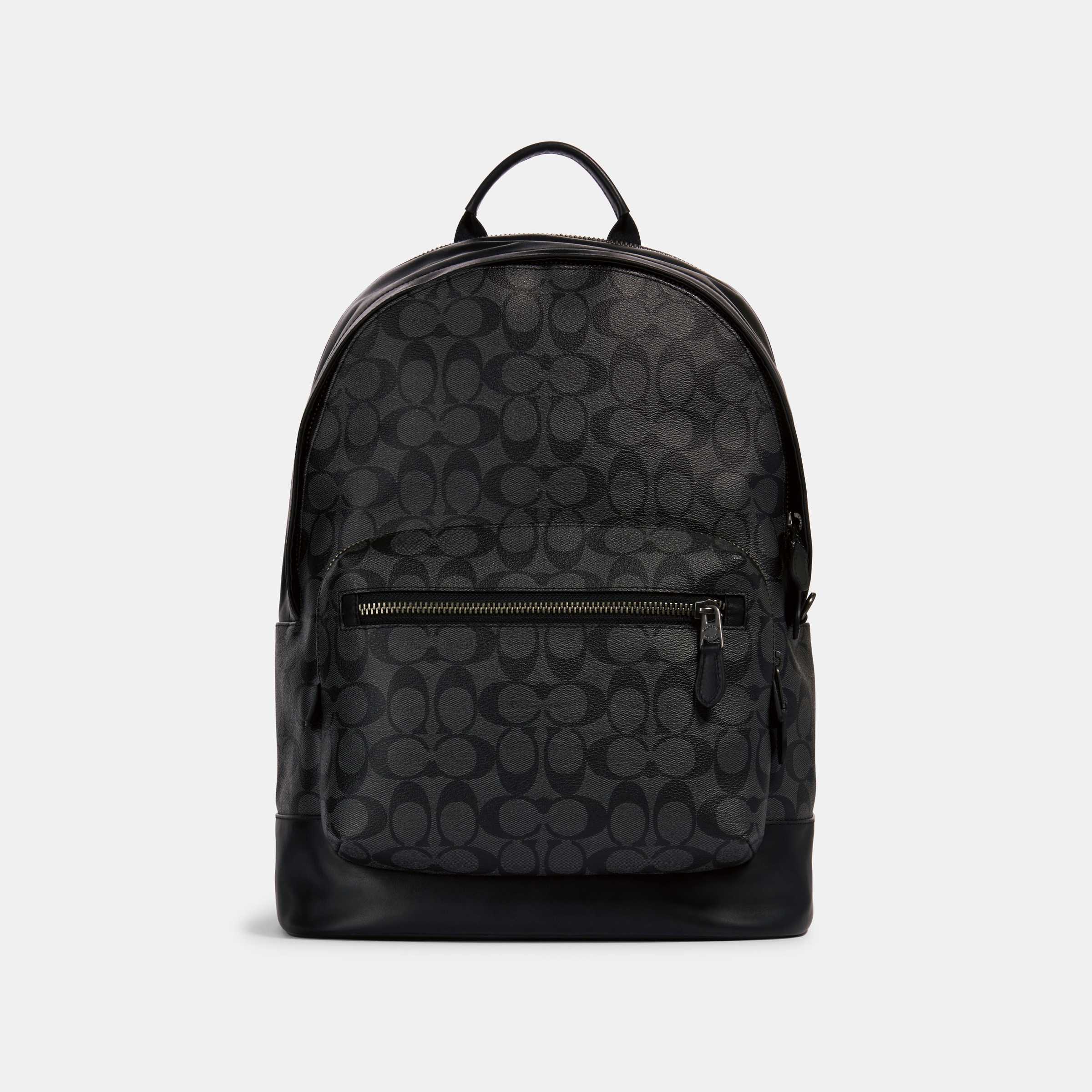 COACH WEST BACKPACK IN SIGNATURE CANVAS 2736 QBAF4