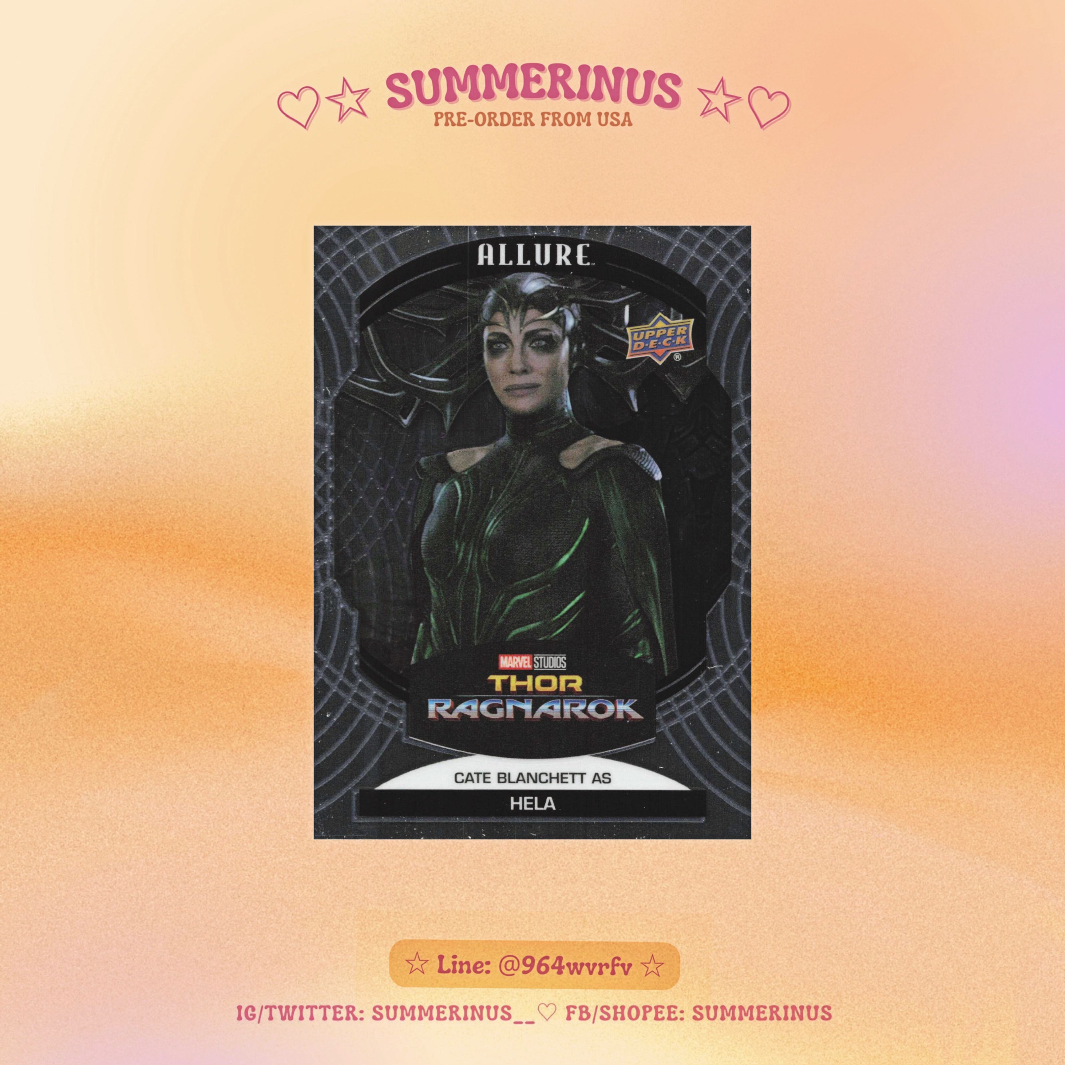 Upper Deck Card 🌞 Cate Blanchett 💖 Hela #64