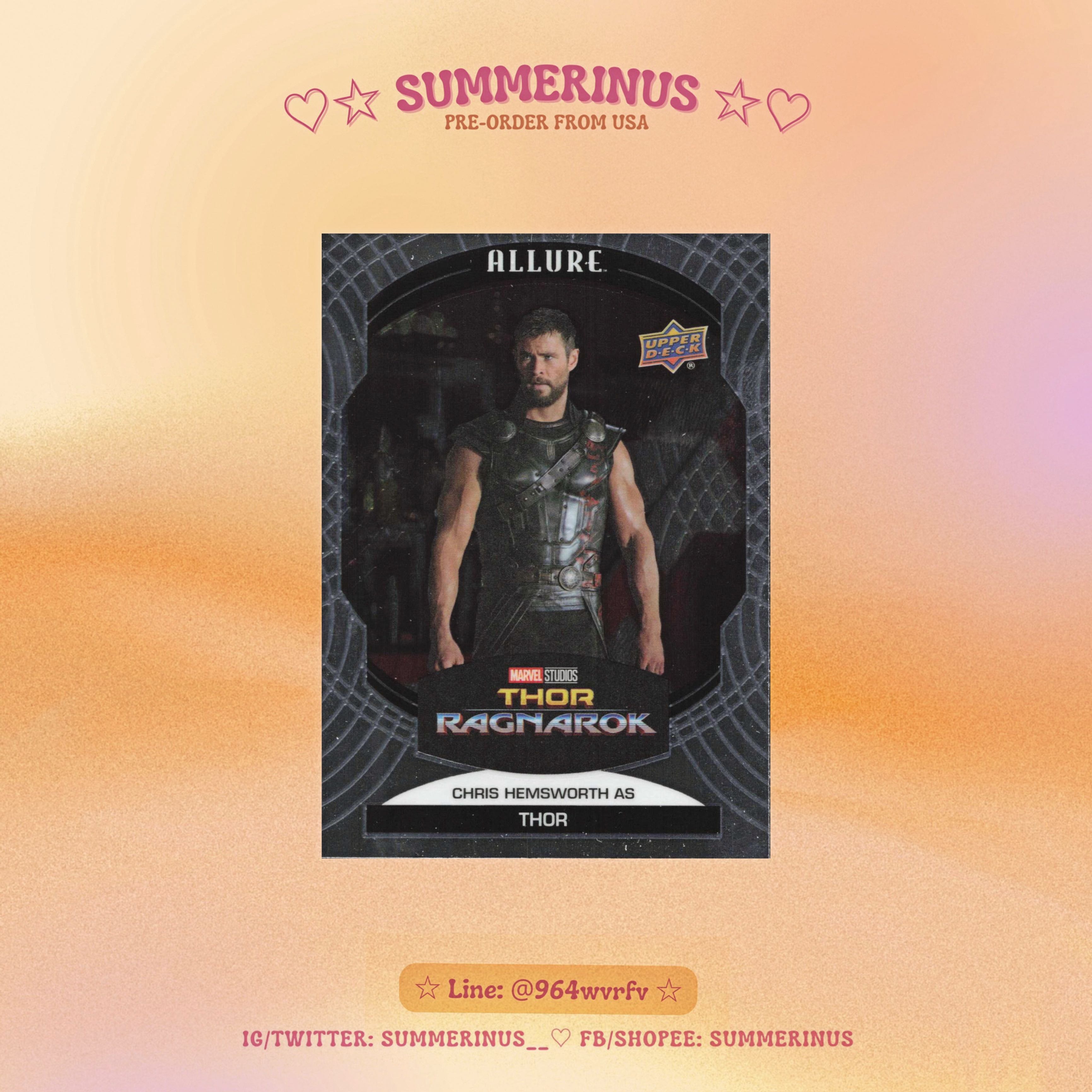 Upper Deck Card 🌞 Chris Hemsworth 💖 Thor #62