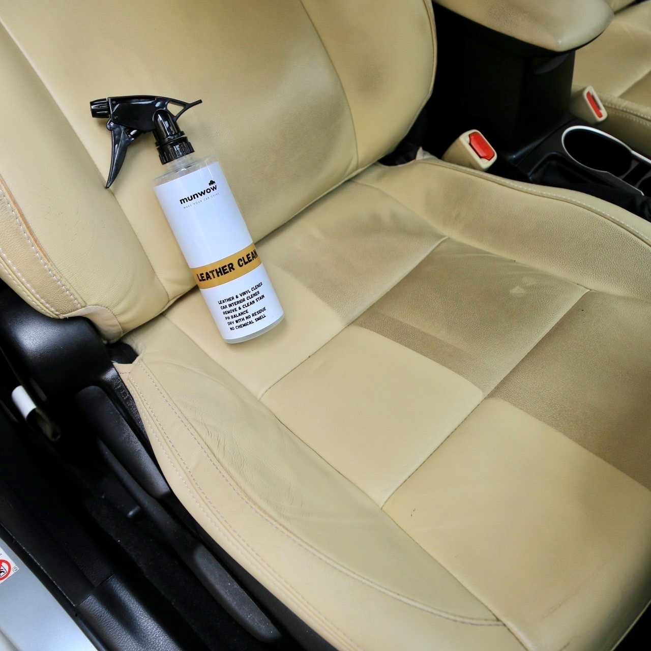 Munwow Leather clean (ผลิตภัณฑ์ทำความสะอาดเบาะหนังคุณภาพสูง)
