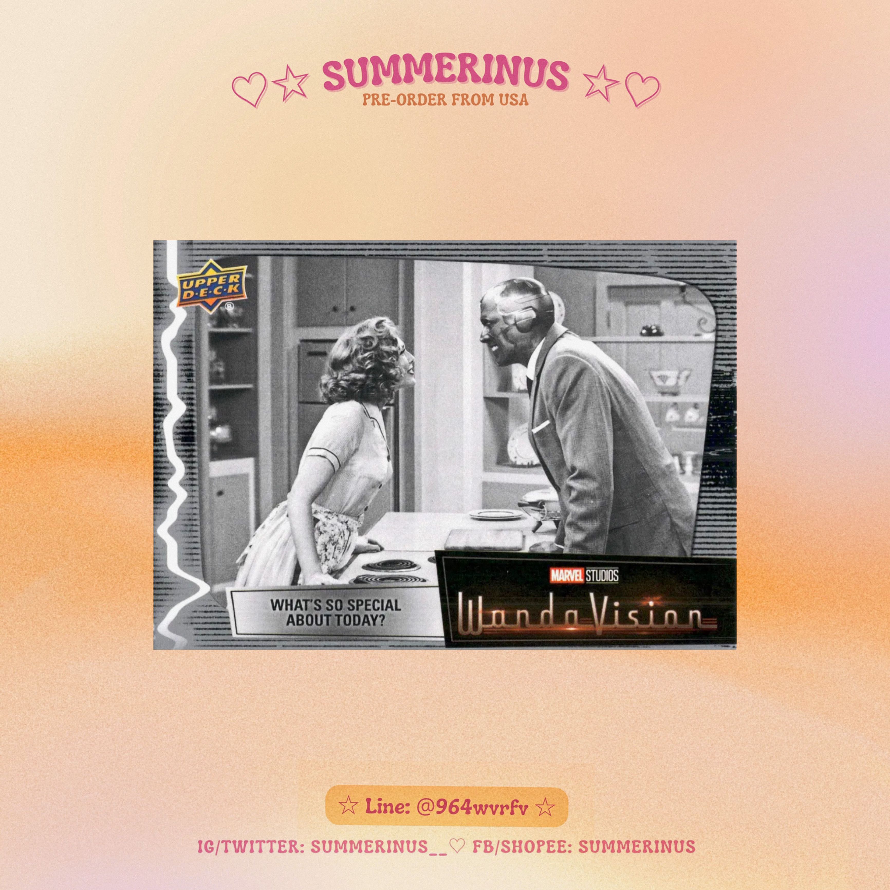 Upper Deck Card 2022 🌞 Wandavision #2 💖