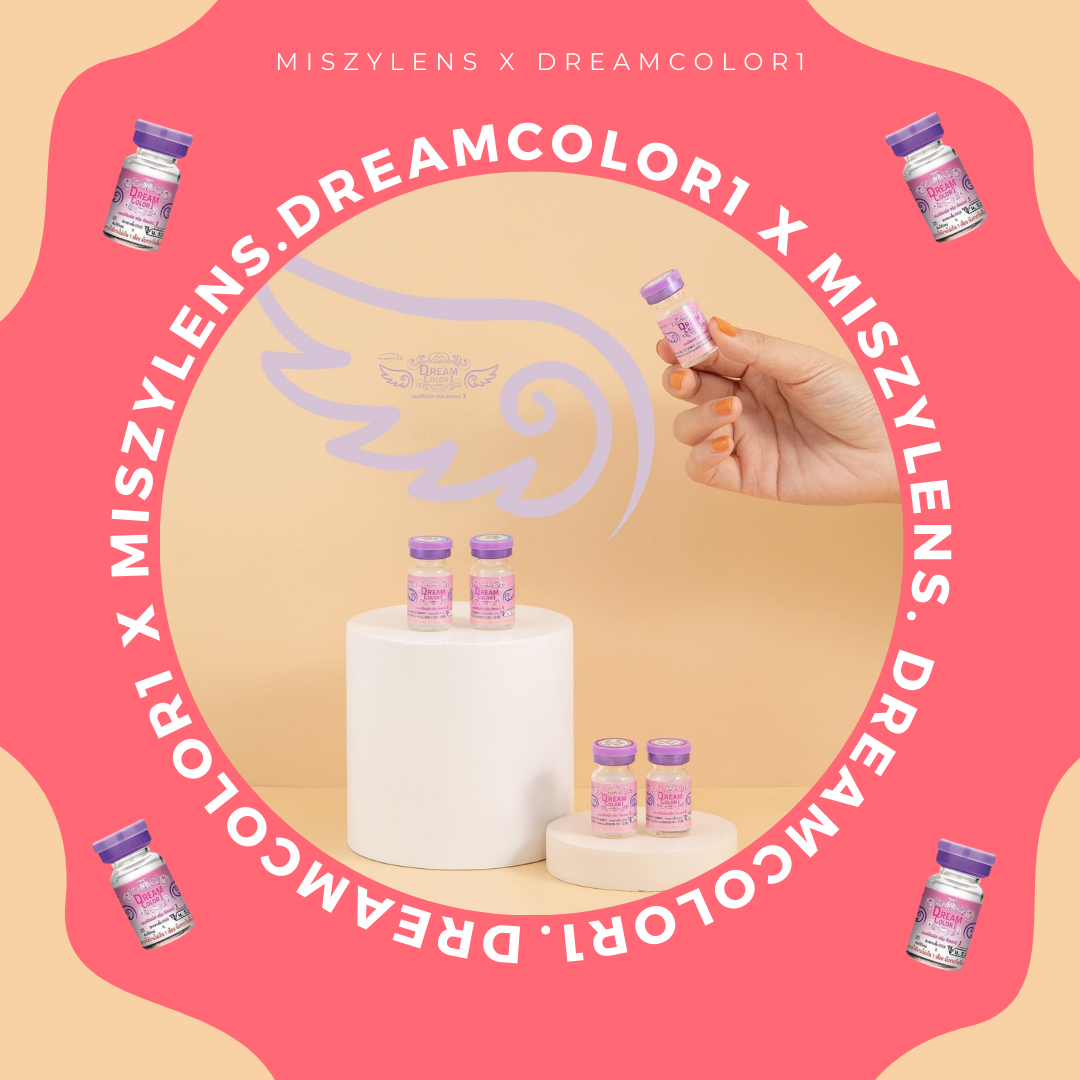 คอนแทคเลนส์ บิ๊กอาย Dreamcolor1 รุ่น Limited พร้อมส่ง สายตาสั้น สายตาปกติ ทักแชทสอบถามระบุบรุ่น