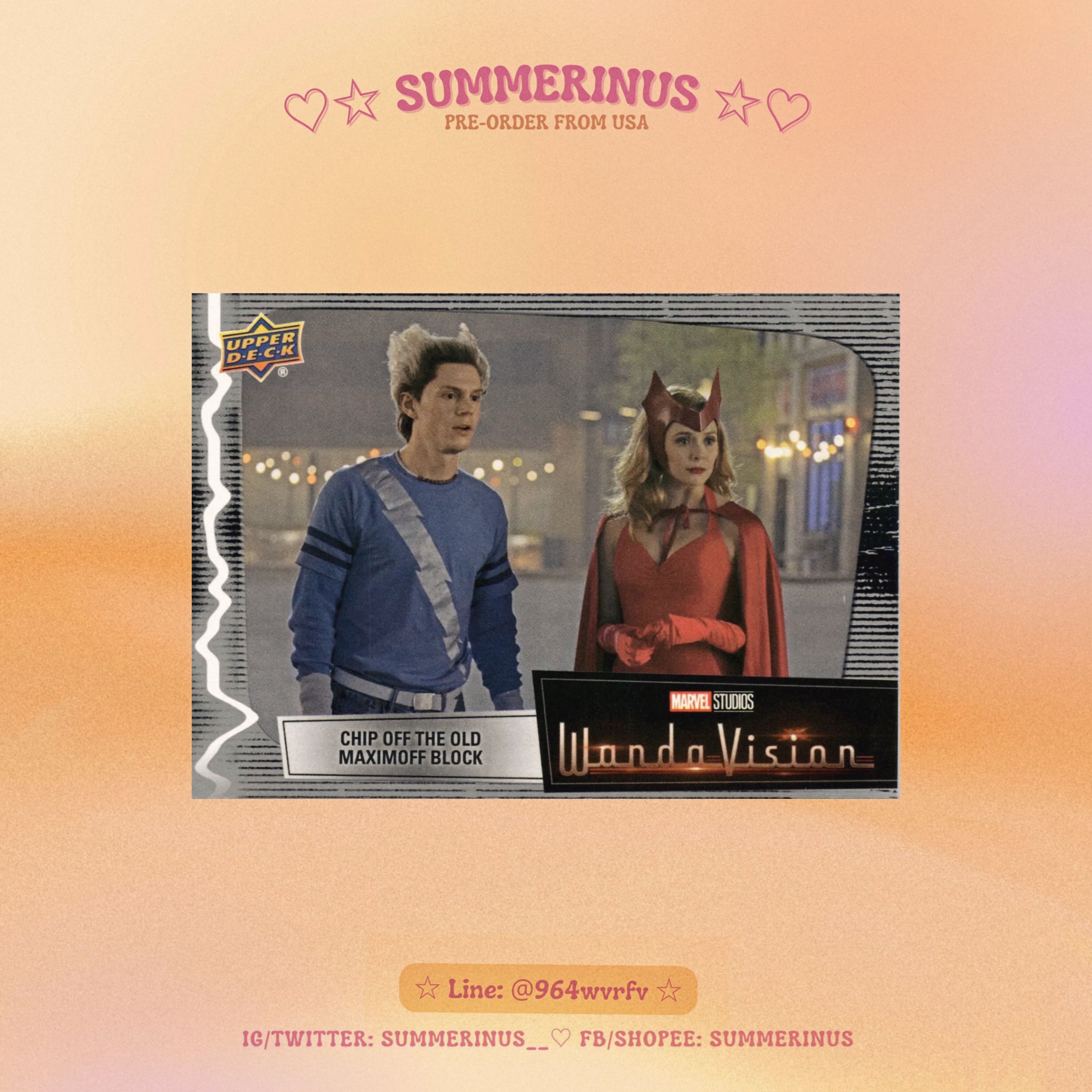 Upper Deck Card 2022 🌞 Wandavision #51 💖