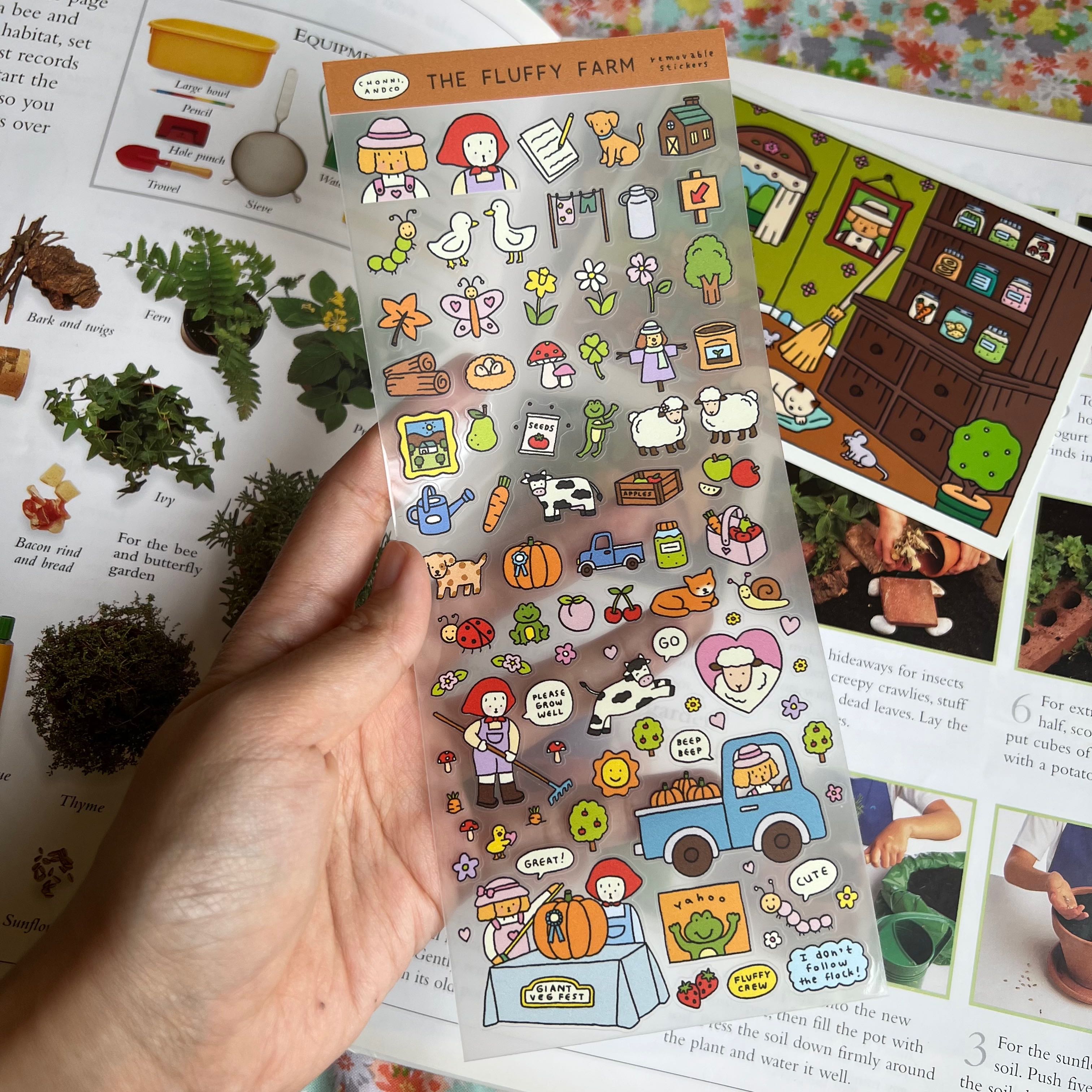 The Fluffy Farm Sticker