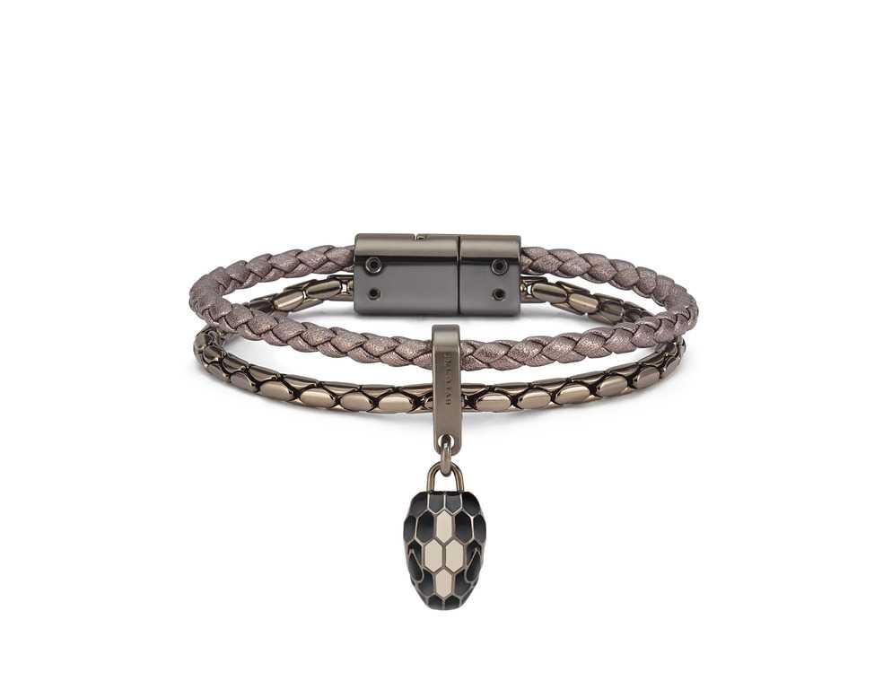 Serpenti Forever Leather Bracelet