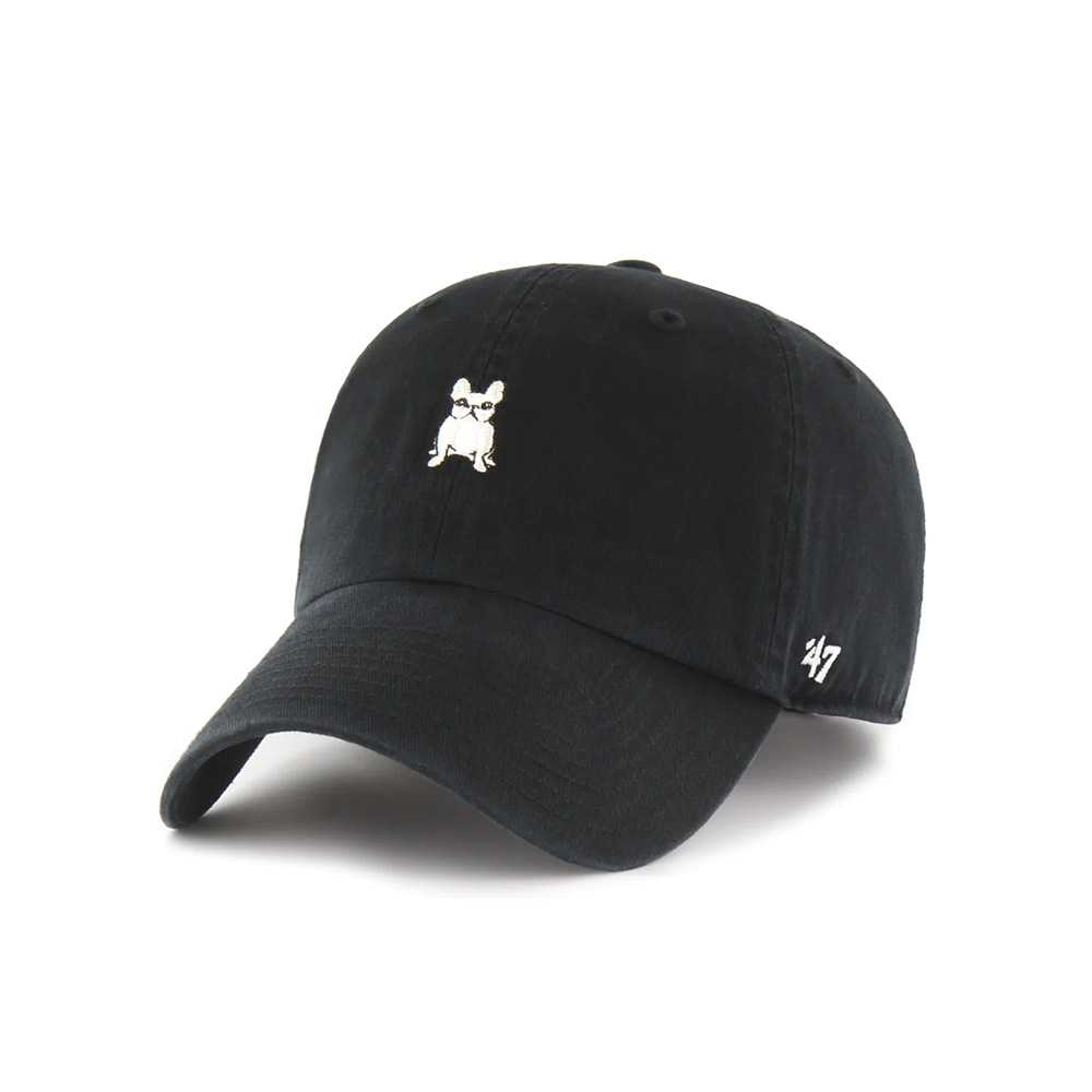 47 Brand หมวกแก๊ป รุ่น FRENCH BULLDOG '47 CLEAN UP BLACK