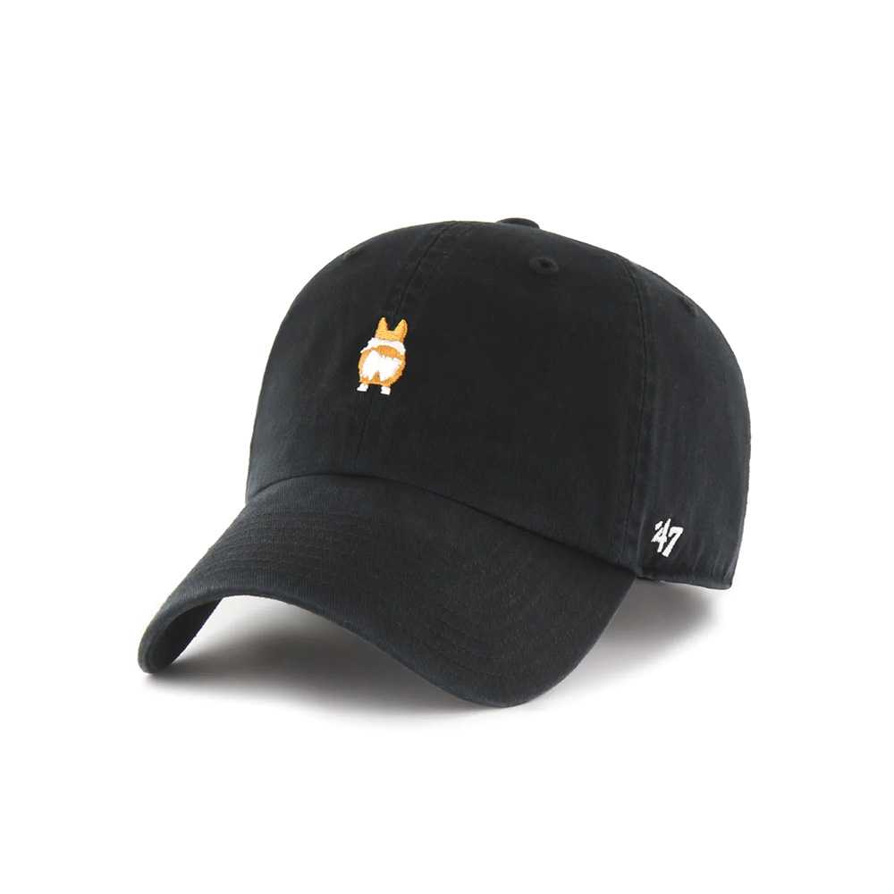 47 Brand หมวกแก๊ป รุ่น CORGI  '47 CLEAN UP BLACK