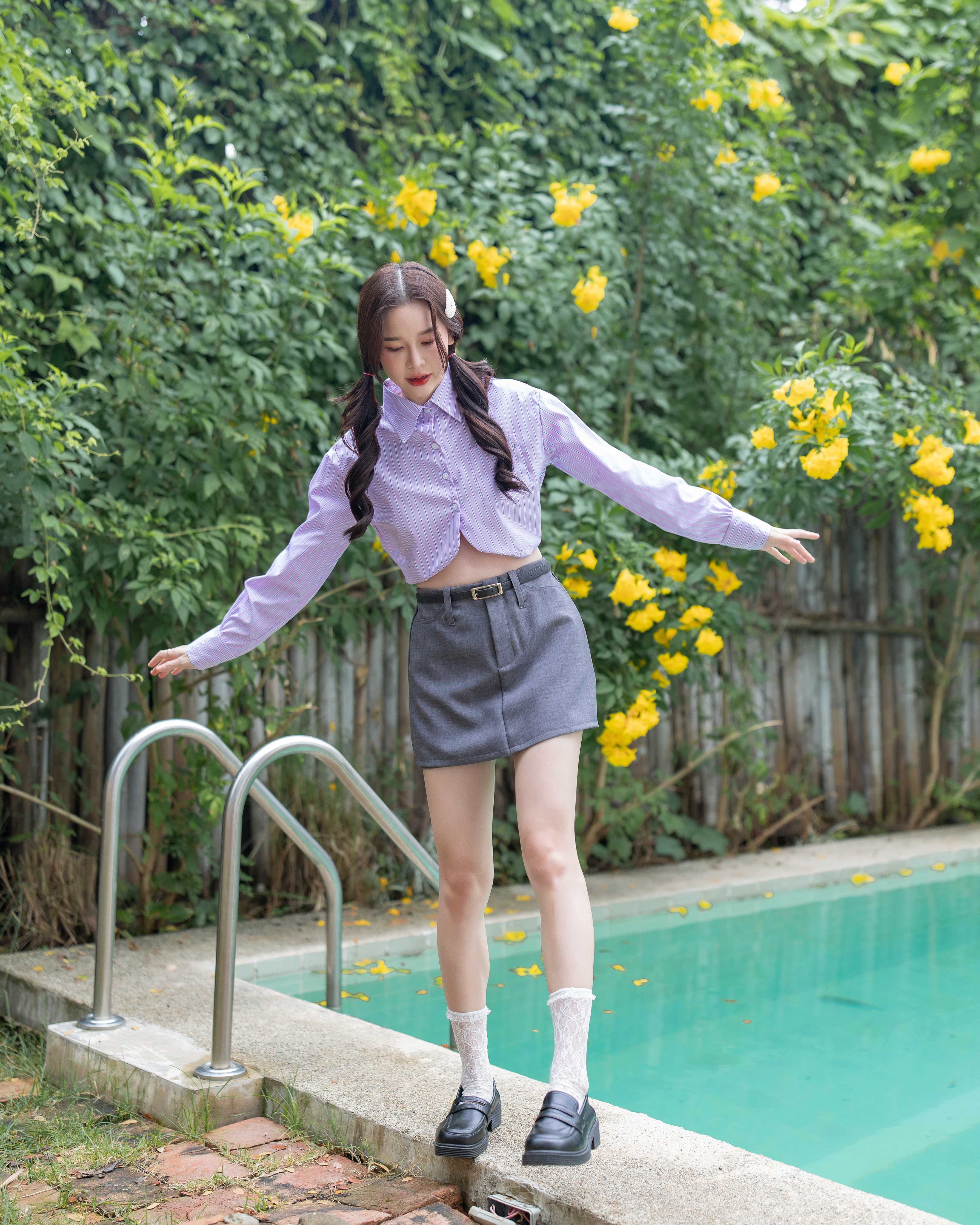 Teenage skirt - grey