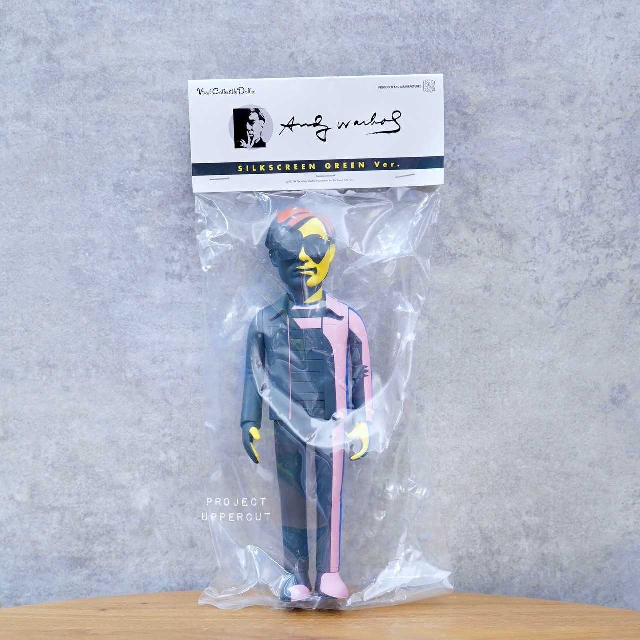 MEDICOM TOY (VCD) : Andy Warhol - Silkscreen Green Ver. [New]