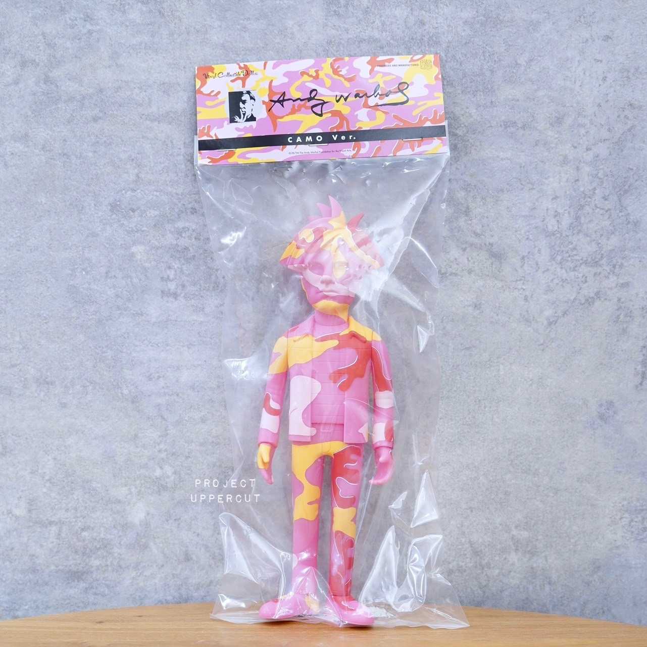 MEDICOM TOY (VCD) : Andy Warhol - Camo Ver.  [New]